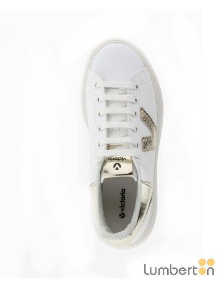 BAMBA BLANCA PLATAFORMA V PLATINO 1263106P
