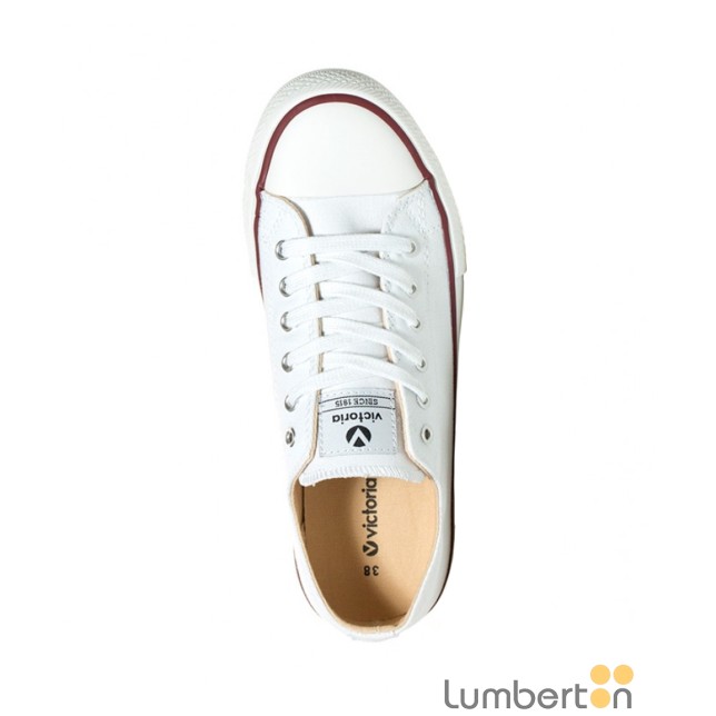 Bamba blanca baja 106550B