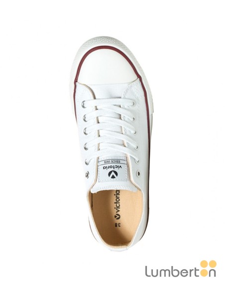 Bamba blanca baja 106550B