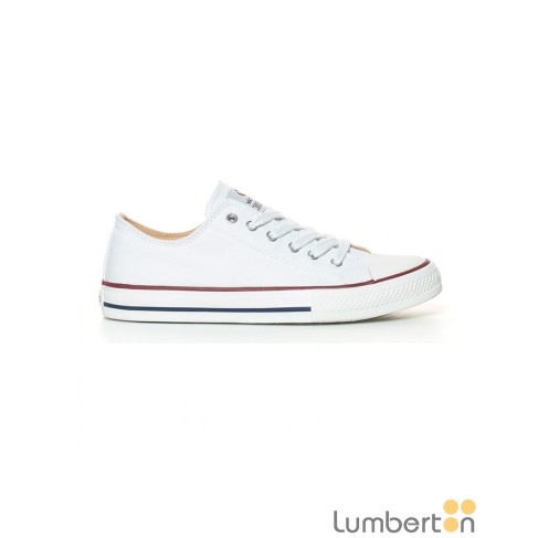 Bamba blanca baja 106550B