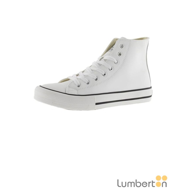 Bamba bota blanca baja 106500B