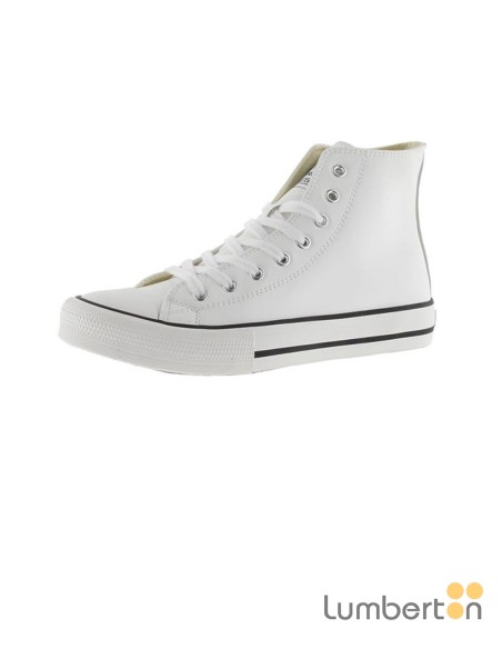 Bamba bota blanca baja 106500B