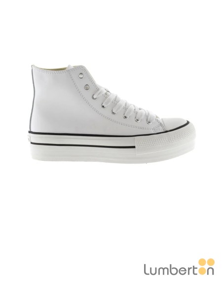 Bambas bota blanca alta 1061101B