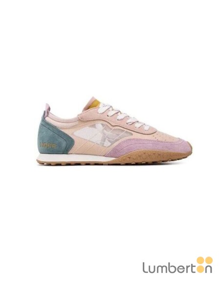 Bamba multicolor de red y serraje FLAMINGM