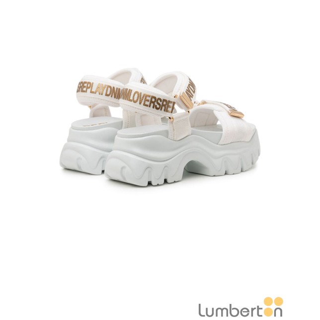 Sandalia truck blanca tiras velcro...