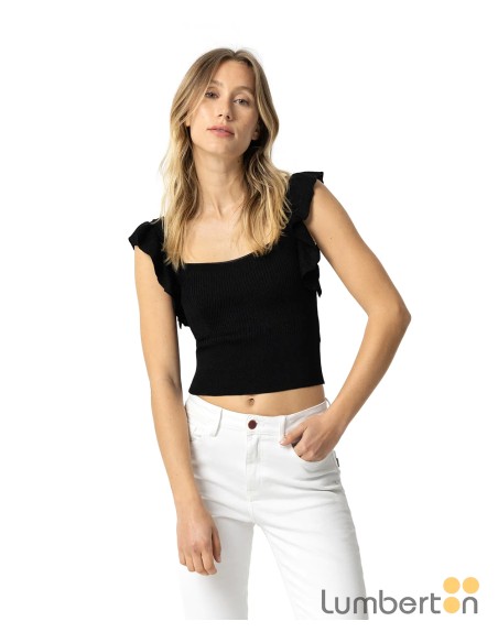 Top punto negro GALATEN