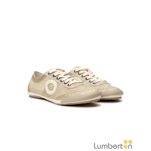 Zapatillas caladas brillo plata JOANCRO Zapatillas caladas brillo plata JOANCRO