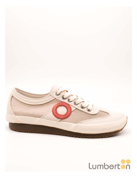 Zapatillas caladas beig con suela JOANWAN