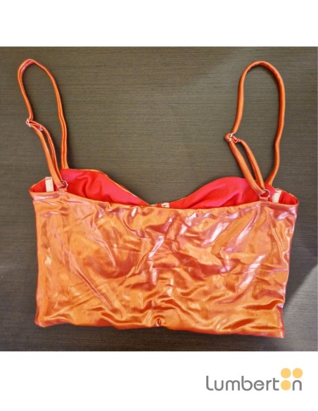 Top de tirantes naranja eléctrico DI24T19.90N