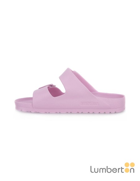 Chancla rosa goma dos hebillas EVA