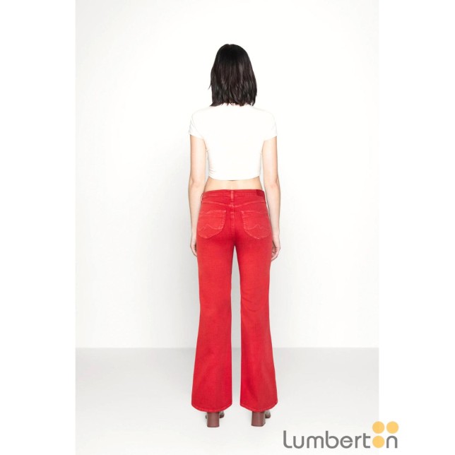 Tejano color coral  Pepe Jeans Flare