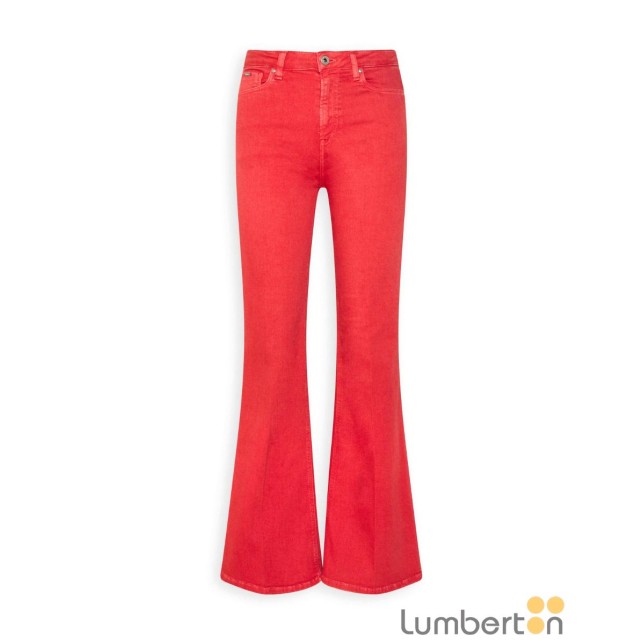 Tejano color coral  Pepe Jeans Flare