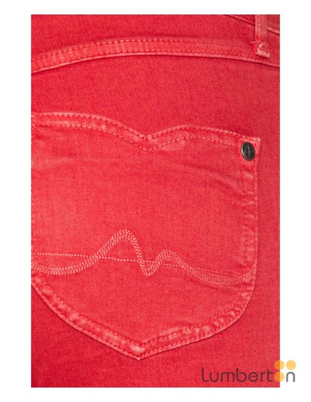Tejano color coral  Pepe Jeans Flare