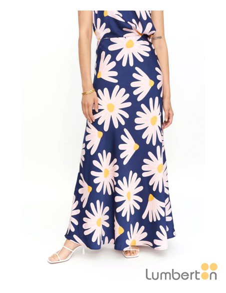 Falda larga margaritas de Compañía Fantástica 11302A