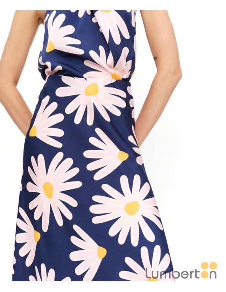 Falda larga margaritas de Compañía Fantástica 11302A