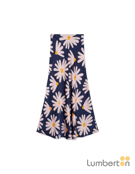 Falda larga margaritas de Compañía Fantástica 11302A