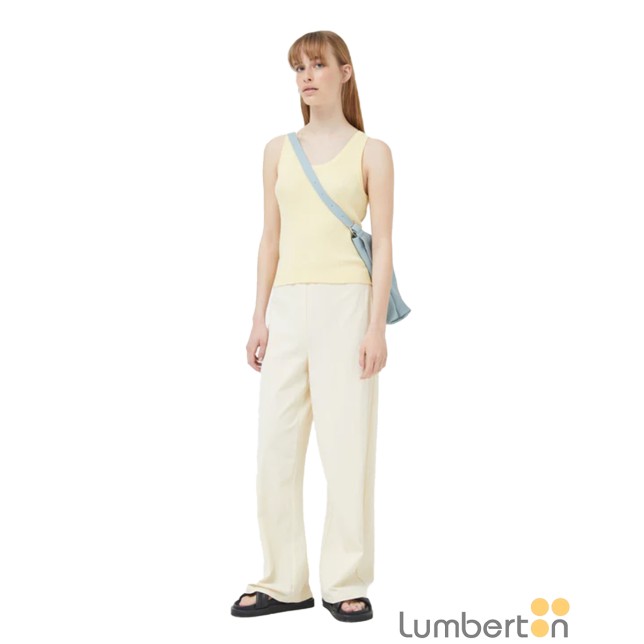 Pantalón largo ancho blanco Compañía...