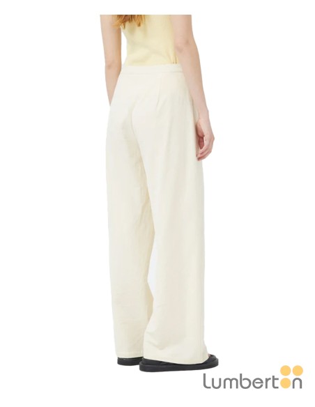 Pantalón largo ancho blanco Compañía fantástica 12117B