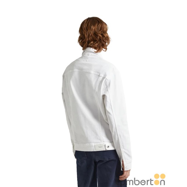 Chaqueta blanca bolsillos delanteros... Chaqueta blanca bolsillos delanteros...