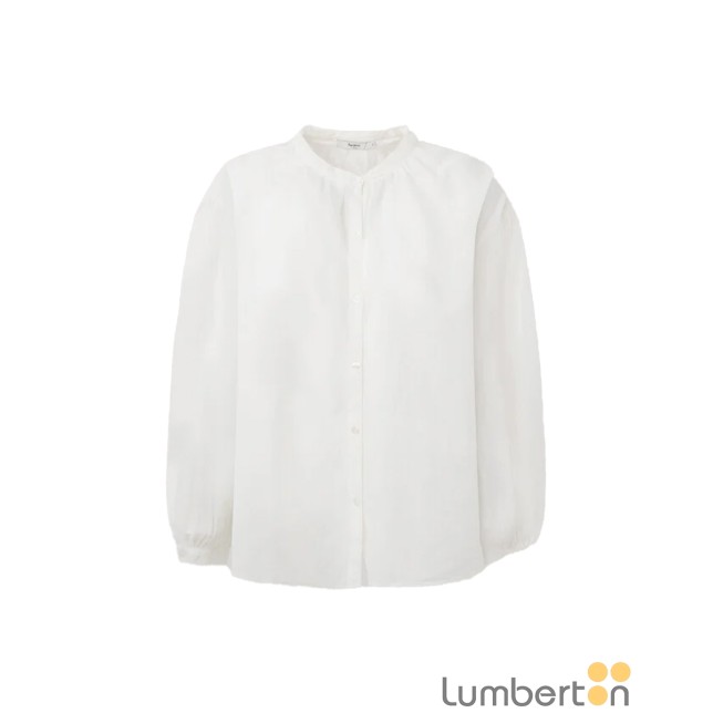 Camisa manga larga algodón fino Pepe...