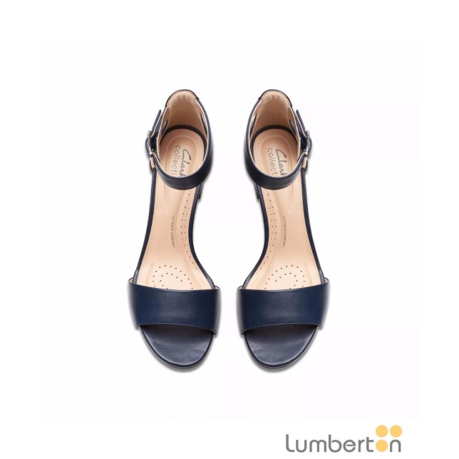 Sandalia negra tacón hebilla alta... Sandalia negra tacón hebilla alta...