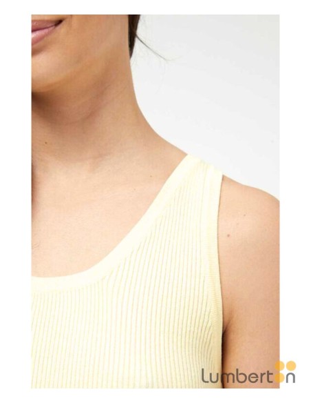 Top canalé tirantes amarillo 10405A Compañía Fantástica