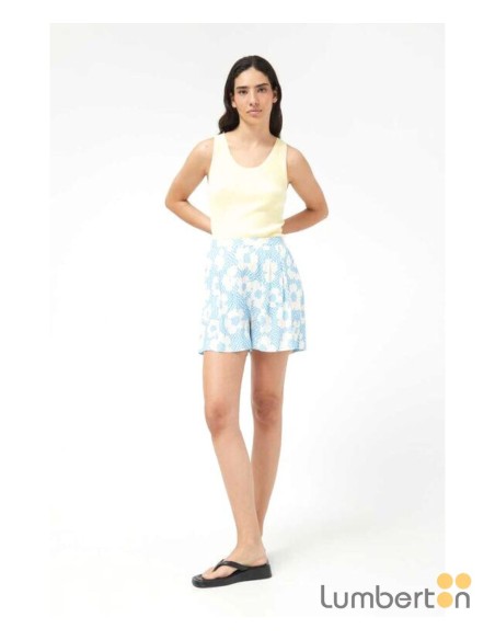 Top canalé tirantes amarillo 10405A Compañía Fantástica