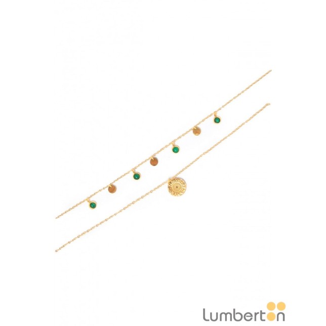 Collar pieza verde COLLAR1 GAUSA