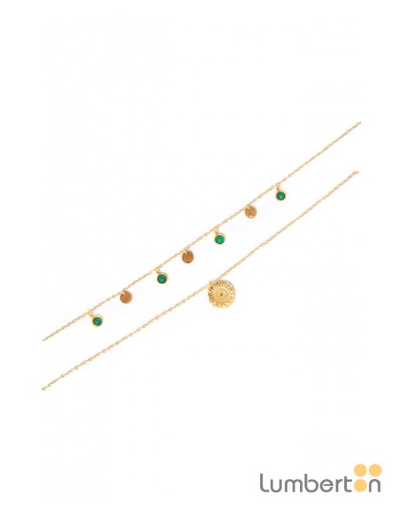 Collar pieza verde COLLAR1 GAUSA