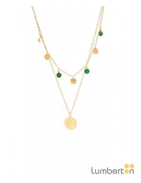 Collar pieza verde COLLAR1 GAUSA