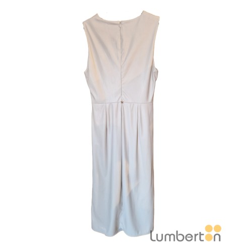 Vestido polipiel drapeado... 2
