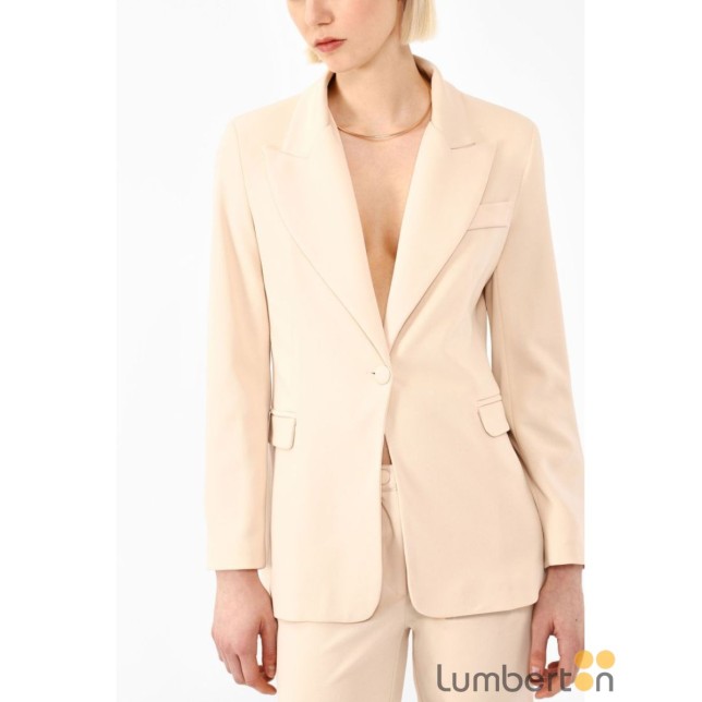 Traje chaqueta  beige TRGAIA Dixie Traje chaqueta  beige TRGAIA Dixie