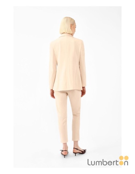 Traje chaqueta  beige TRGAIA Dixie