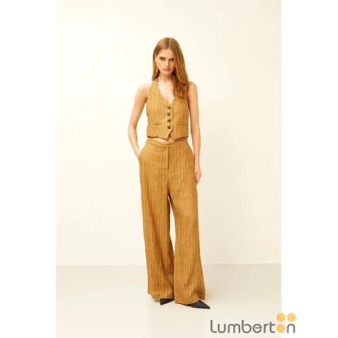 Traje chaleco mujer SENAPE...