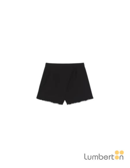 Short Con Volantes Negro 12113N Compañía Fantástica