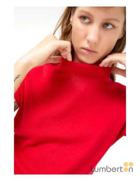 Jersey punto fino rojo 10205R Compañía Fantástica