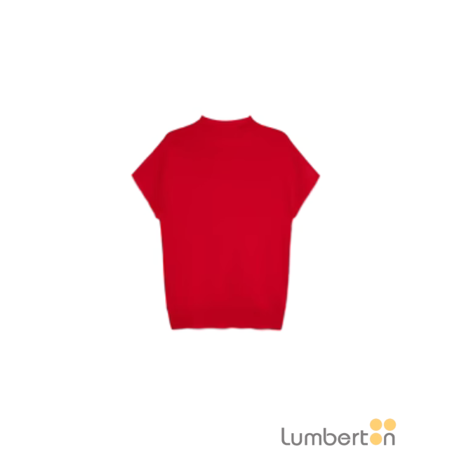 Jersey punto fino rojo 10205R... Jersey punto fino rojo 10205R...