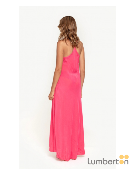 Vestido Largo Tirantes Rosa VESTIDO2 Gausa