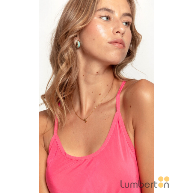 Vestido Largo Tirantes Rosa VESTIDO2...