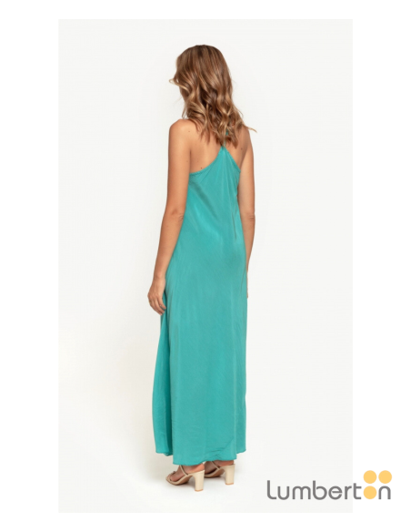 Vestido Largo Tirantes Azul VESTIDO3 Gausa