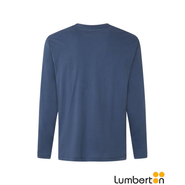 Camiseta larga azul m/larga EGGOA...