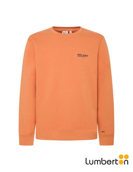 Sudadera naranja básica SAM PEPE JEANS