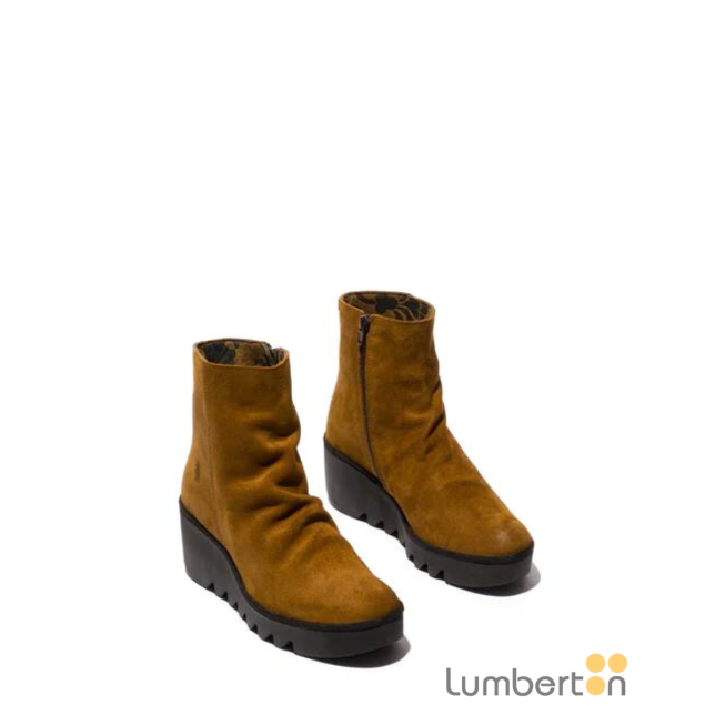 Botín con plataforma marrón BAANM FLY