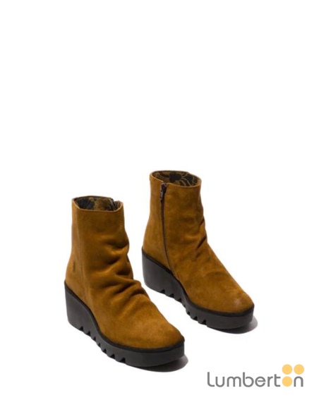 Botín con plataforma marrón BAANM FLY