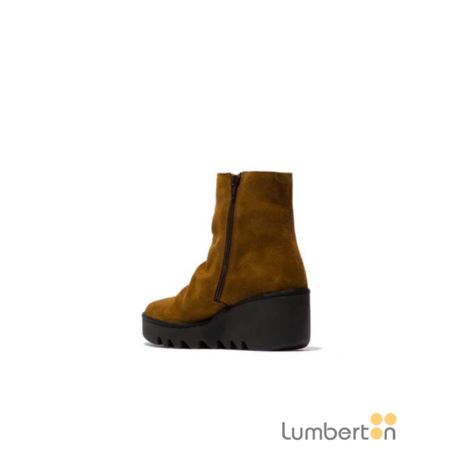 Botín con plataforma marrón BAANM FLY