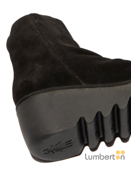 Botín con plataforma negra BAANN FLY