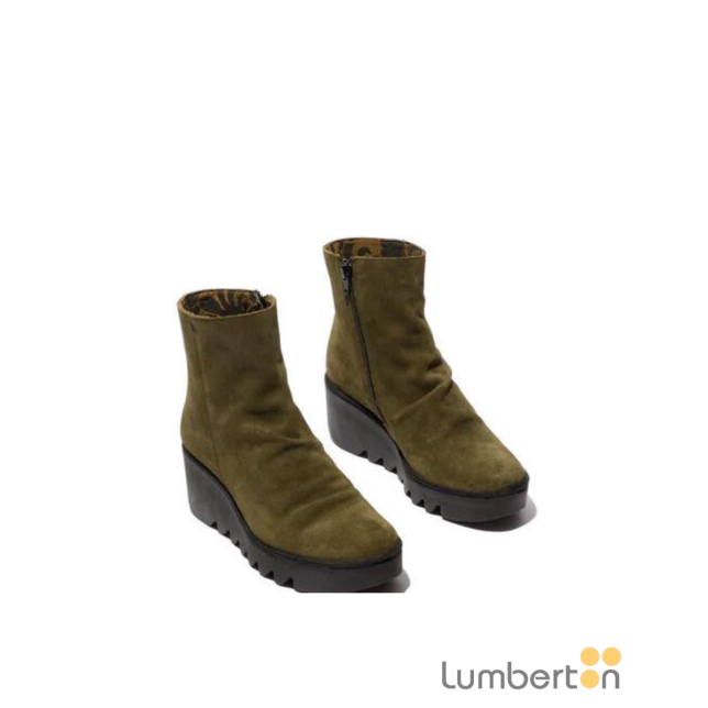 Botín con plataforma verde BAANK FLY