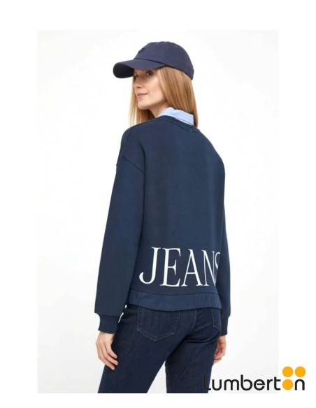 Sudadera Azul Marino Básica VICTORIA