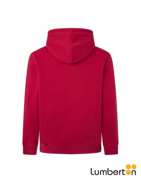 Sudadera Granate Capucha Letras SOMERS