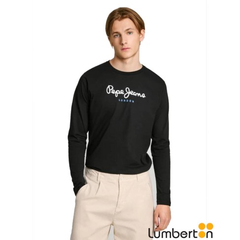 Camiseta Negra M/L Básica...